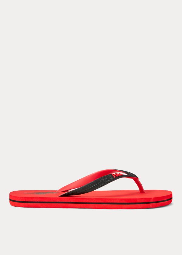 Men's Polo Ralph Lauren Whitlebury II Flip Flops | 076253RKI